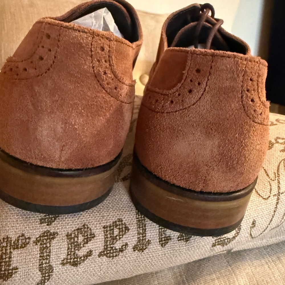 Nettleton Suede Oxford Shoes - Picture 5 of 8